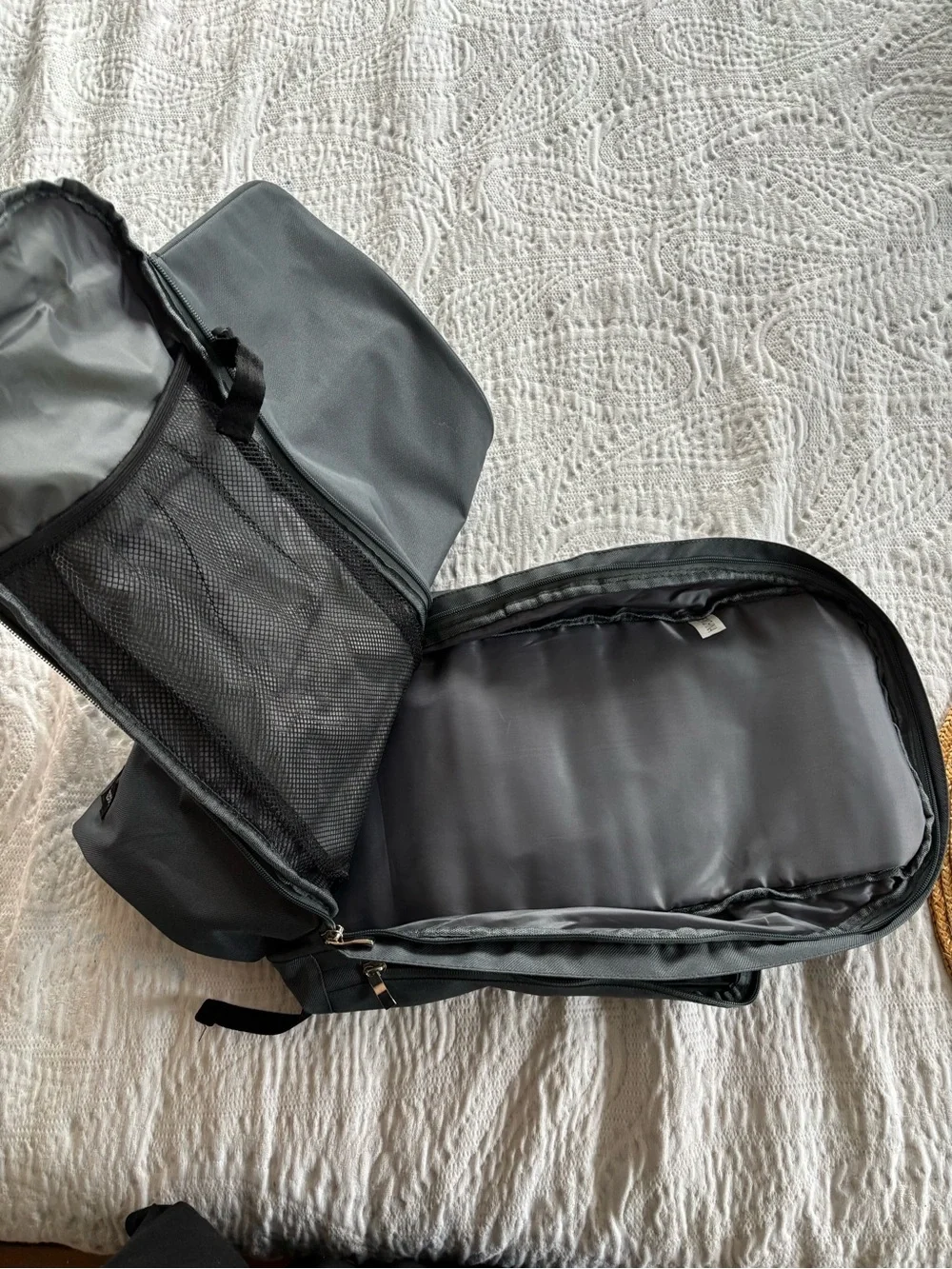 The Original Yoga Sak Yoga Mat Backpack Gym Bag in Charcoal Grey